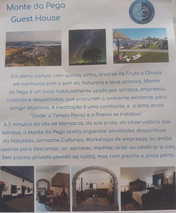 Hotel Monte Da Pega Monsaraz Exteriér fotografie